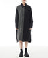 Herringbone Panel Shirt Dress